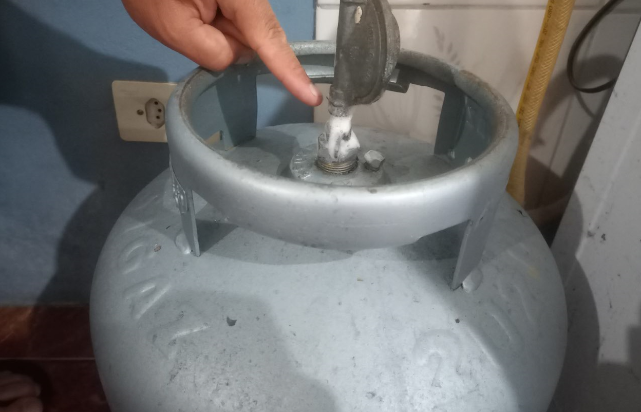 Verifique se não há bolhas