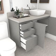 Gabinete de banheiro