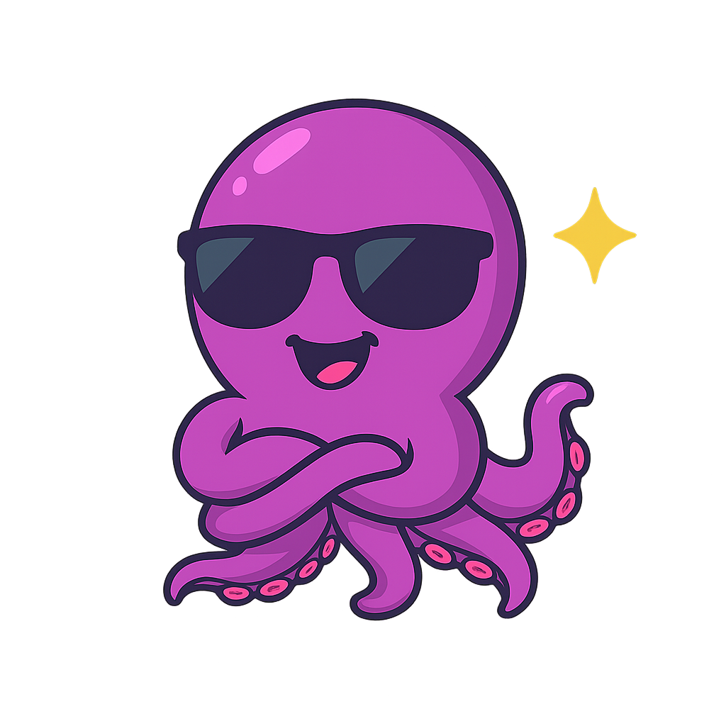 Polvinho usando óculos