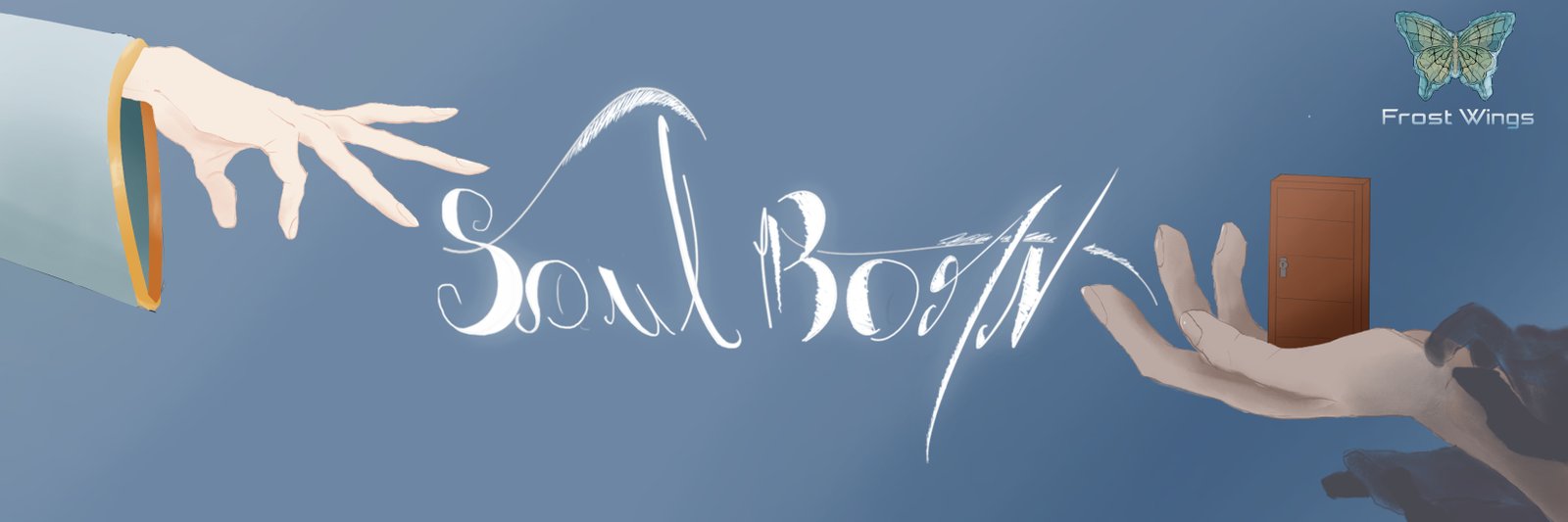Soul Born — uma mão alcança em direção a uma porta trancada